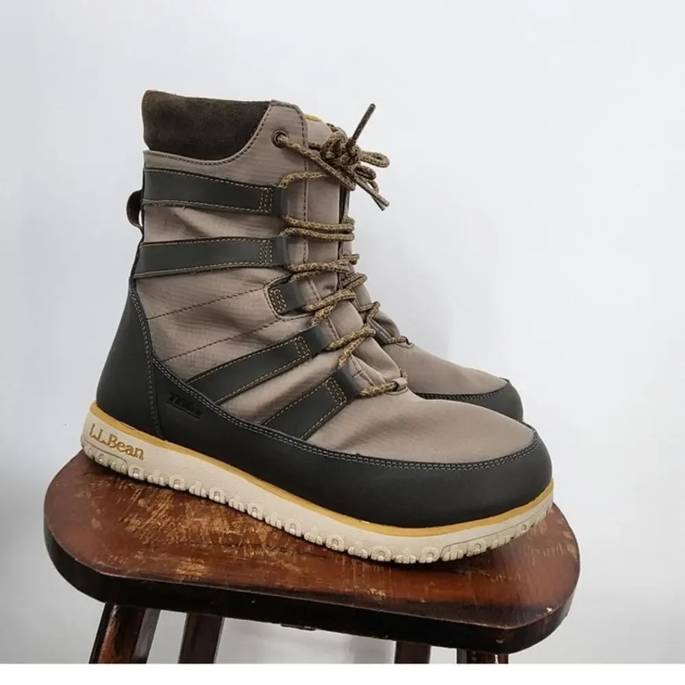 L.L. Bean Men's Waterproof Light Weight Camping Hiking Boots Size 9.5‎